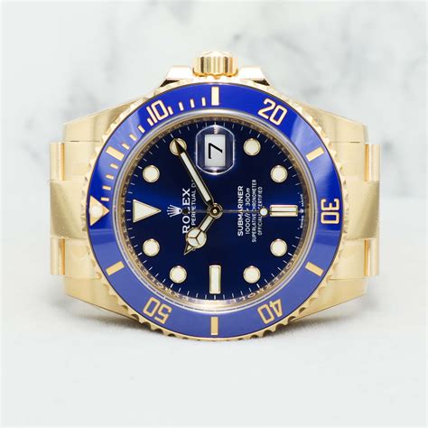 rolex submariner bleu et or|rolex submariner black tie.